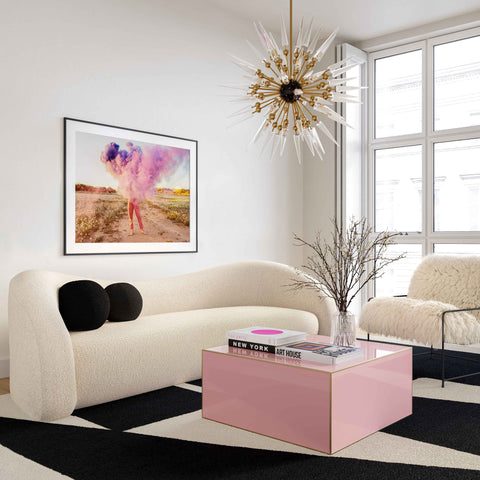 Giselle Monaco 102.5" Faux Shearling Sofa - image 2