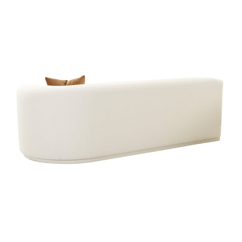 Delphine Garda 82.5" Cream Performance Boucle Modular Loveseat - image 5