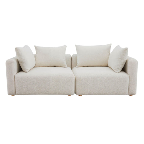 Camille Loire 81" Modular Loveseat - image 1
