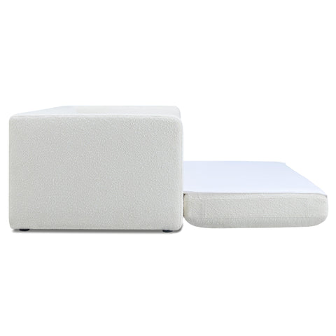 Florence Siena Ryan 91" Performance Boucle Sleeper Sofa - image 5