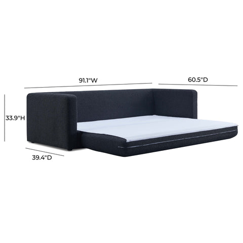 Florence Siena Ryan 91" Performance Boucle Sleeper Sofa - image 10