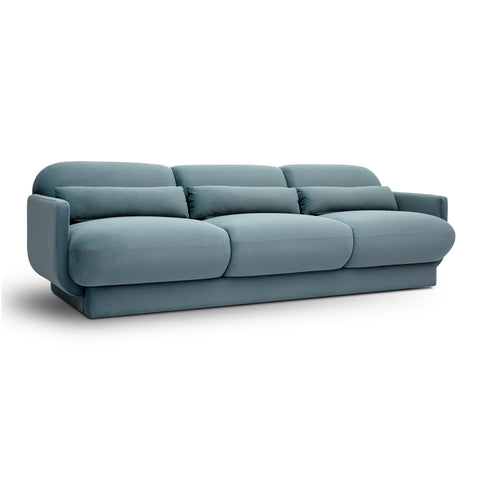 Delphine Beaumont 90.5" Performance Velvet Sofa - image 1