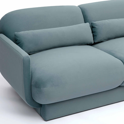 Delphine Beaumont 90.5" Performance Velvet Sofa - image 5