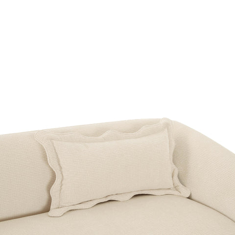 Beatrice Montrose 91" Sandstone Textured Performance Fabric Sofa - image 5