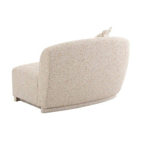 Delphine Navarre 60" Two-Tone Textured Performance Boucle Loveseat - image 4