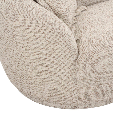 Delphine Navarre 60" Two-Tone Textured Performance Boucle Loveseat - image 5