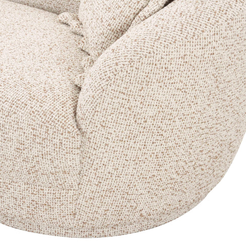 Delphine Navarre 60" Two-Tone Textured Performance Boucle Loveseat - image 5