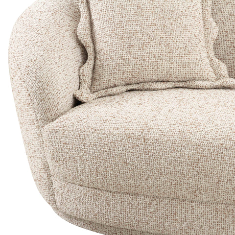 Delphine Navarre 2-Piece Two-Tone Textured Performance Boucle Sectional - image 5