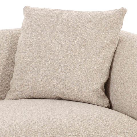 Camille Valois Cream Performance Boucle Corner Chair - image 4