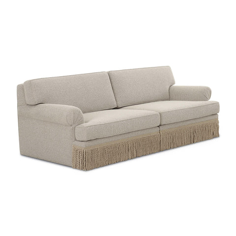  92" Warm Grey Performance Boucle Sofa - image 4