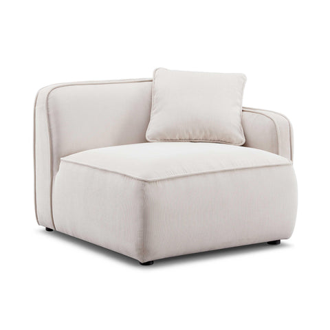 Sabine Verona Performance Corduroy Velvet RAF Corner Chair - image 1