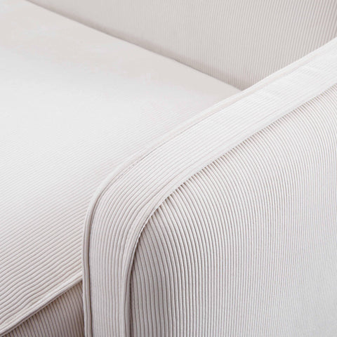 Sabine Verona Performance Corduroy Velvet RAF Corner Chair - image 4