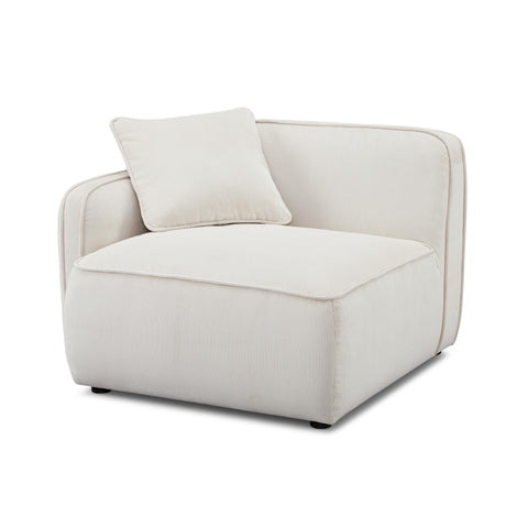 Sabine Verona Performance Corduroy Velvet LAF Corner Chair - image 1