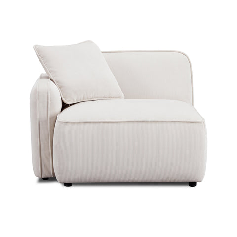 Sabine Verona Performance Corduroy Velvet LAF Corner Chair - image 2