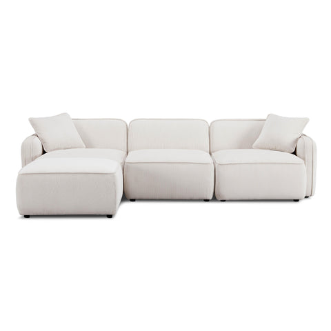 Sabine Verona 4-Piece Performance Corduroy Velvet Modular Sectional - image 6