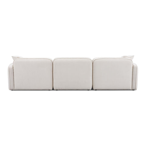 Sabine Verona 4-Piece Performance Corduroy Velvet Modular Sectional - image 7