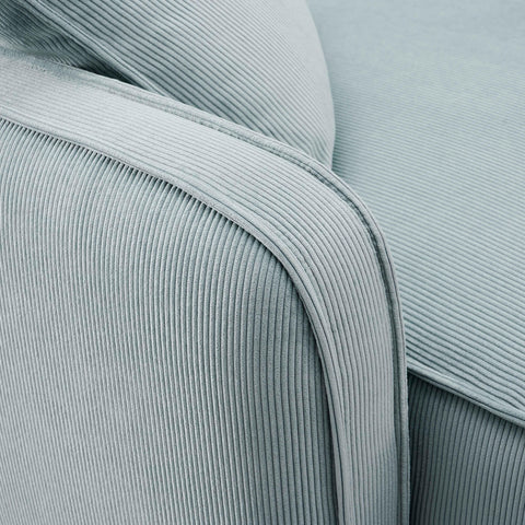 Sabine Verona Performance Corduroy Velvet Corner Chair - image 4