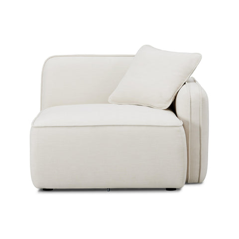 Sabine Verona Sand Upcycled Performance Linen RAF Corner Chair - image 2