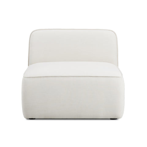 Sabine Verona Sand Upcycled Performance Linen Armless Chair - image 2