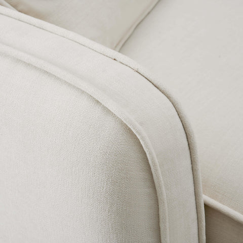 Sabine Verona 5-Piece Sand Upcycled Performance Linen Modular L-Sectional - image 5