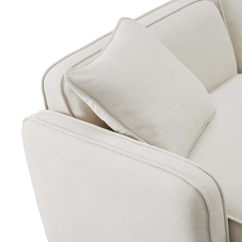 Sabine Verona Sand Upcycled Performance Linen Modular Sofa - image 5