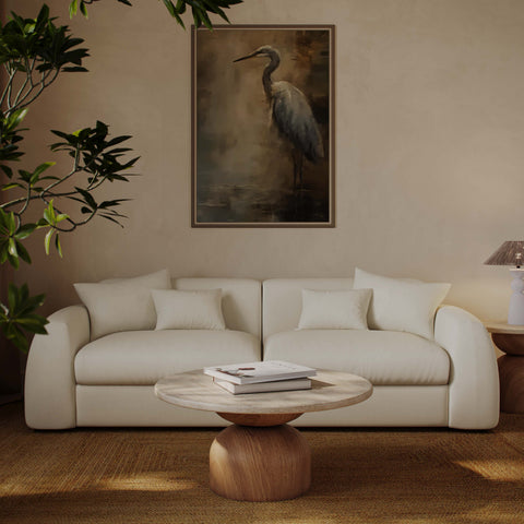 Odette Marlowe 100" Cream Performance Faux Mohair Sofa - image 2