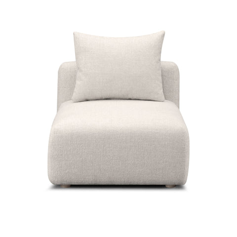 Camille Loire Contract-Grade Textured Fabric Modular Armless Chair - image 3