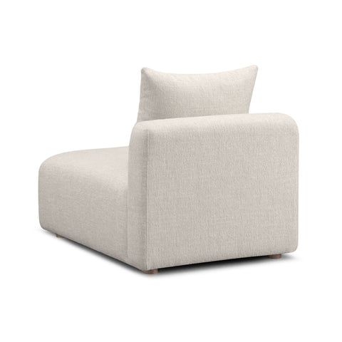 Camille Loire Contract-Grade Textured Fabric Modular Armless Chair - image 4