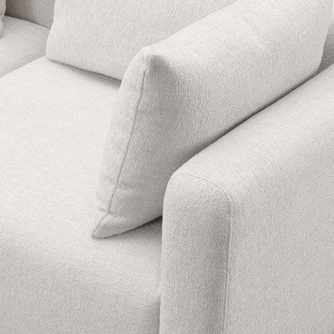 Camille Loire 5-Piece Contract-Grade Textured Fabric Modular L-Sectional - image 3