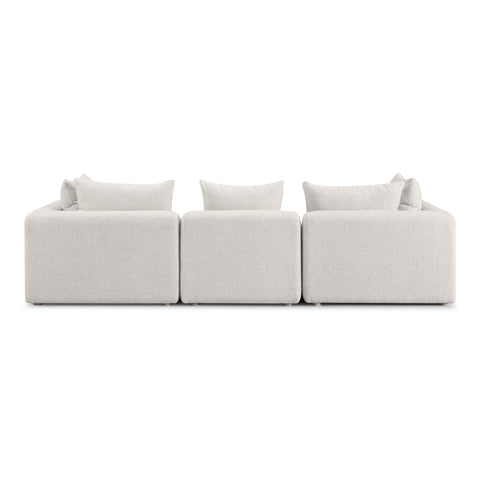 Camille Loire 112.5" Textured Fabric Sofa - image 3