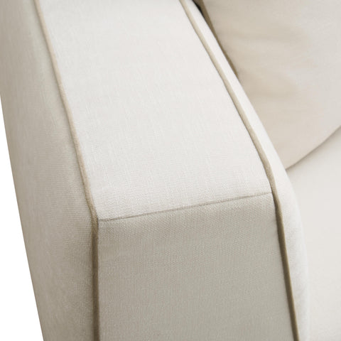 Alessia Versailles 96" Cream Contract-Grade Linen Sofa - image 4