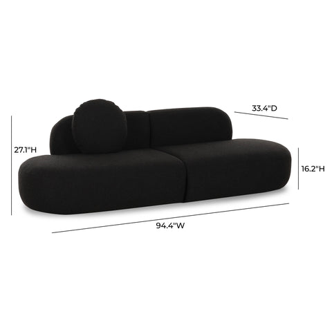 Camille Castaigne 94" Performance Fabric Sofa - image 9