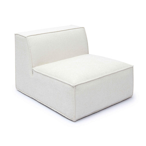 Ines Orleans Performance Chenille Basketweave Modular Armless Chair - image 1