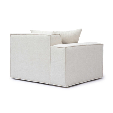 Ines Orleans Performance Chenille Basketweave Modular Corner Chair - image 4