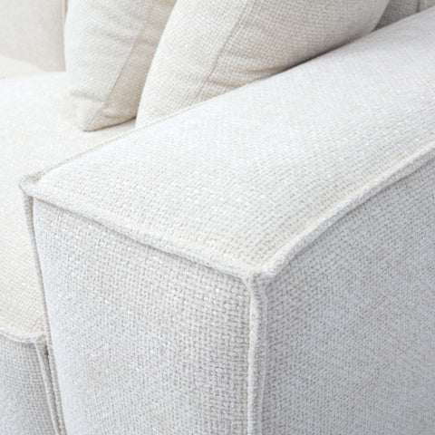 Ines Orleans 4-Piece Performance Chenille Basketweave Modular Sectional - image 5