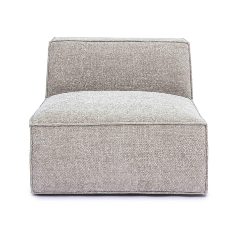 Ines Orleans Performance Chenille Basketweave Modular Armless Chair - image 3