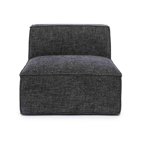 Ines Orleans Performance Chenille Basketweave Modular Armless Chair - image 3