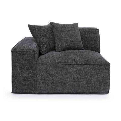 Ines Orleans Performance Chenille Basketweave Modular Corner Chair - image 2