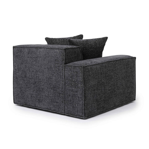 Ines Orleans Performance Chenille Basketweave Modular Corner Chair - image 4