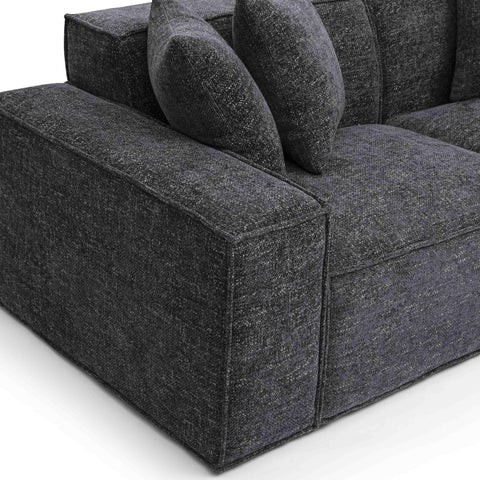 Ines Orleans 84" Performance Chenille Basketweave Modular Loveseat - image 5