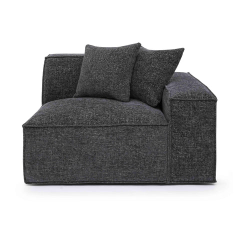 Ines Orleans Performance Chenille Basketweave Modular Corner Chair - image 2