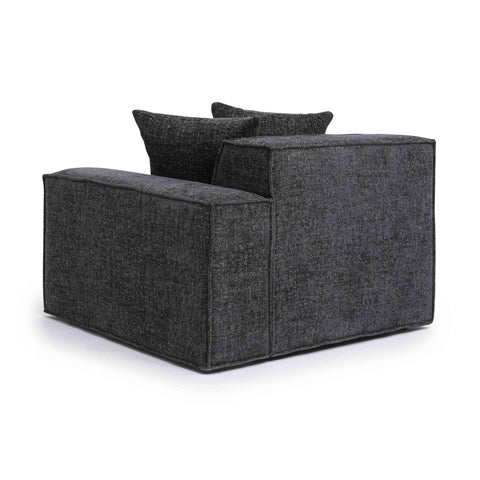 Ines Orleans Performance Chenille Basketweave Modular Corner Chair - image 4