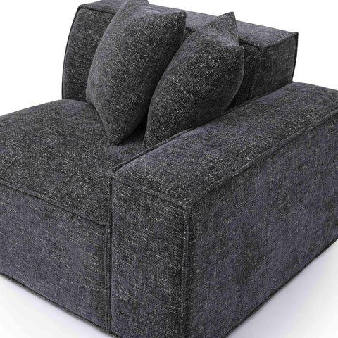 Ines Orleans Performance Chenille Basketweave Modular Corner Chair - image 5