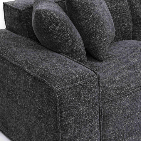 Ines Orleans 4-Piece Performance Chenille Basketweave Modular Sectional - image 5