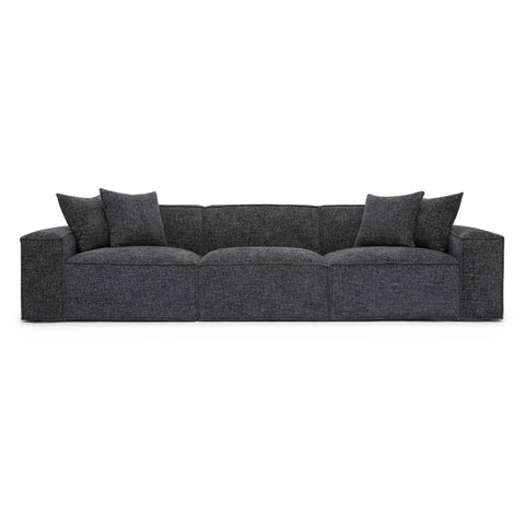 Ines Orleans 115" Performance Chenille Basketweave Modular Sofa - image 2
