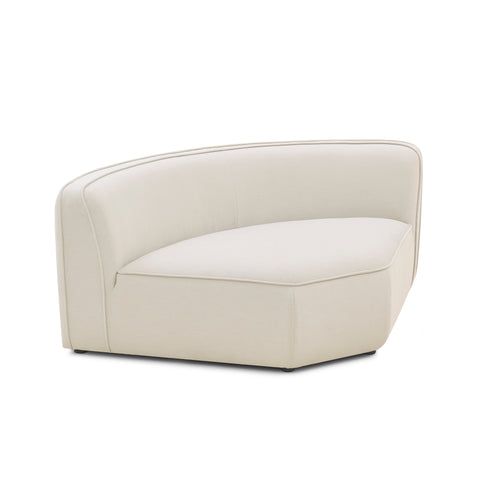 Sabine Verona Sand Upcycled Performance Linen Wedge Corner Chair - image 3