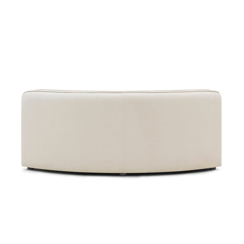 Sabine Verona Sand Upcycled Performance Linen Wedge Corner Chair - image 4