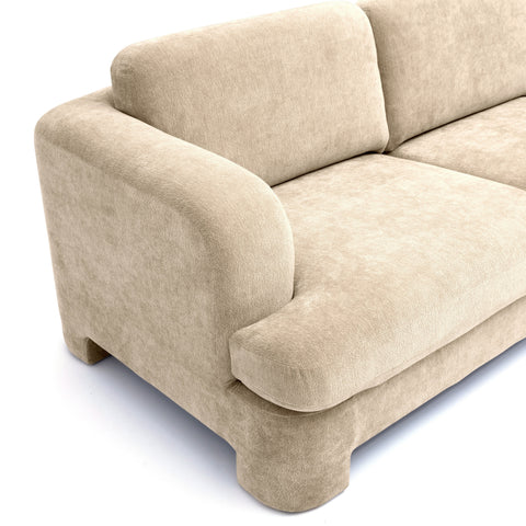 Aurelia Loire Textured Fabric Sofa - image 3