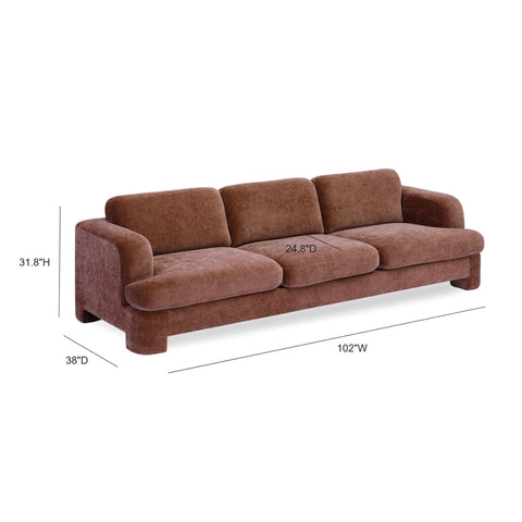 Aurelia Loire Textured Fabric Sofa - image 6