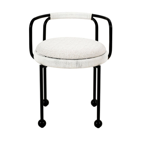 Florence Ravenna Cream Outdoor Dining Chair - image 4